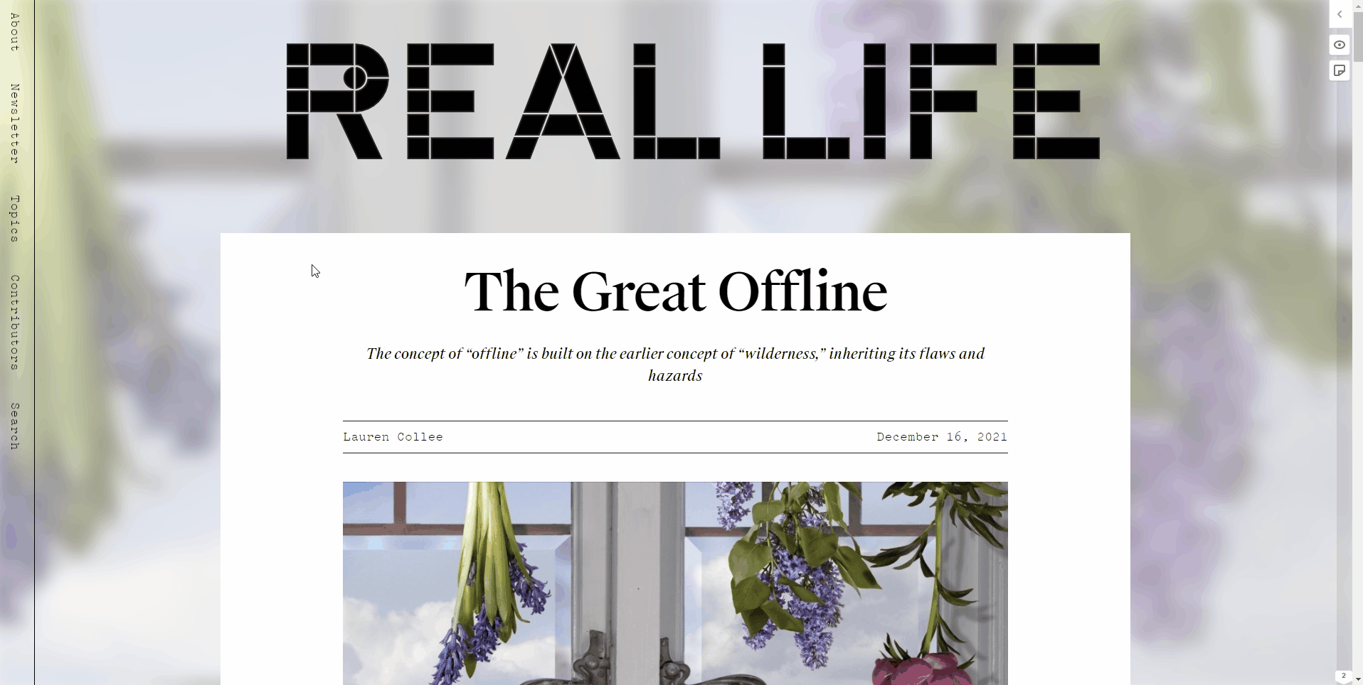 Inbox user interface